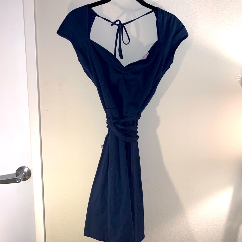 Vintage blue dress